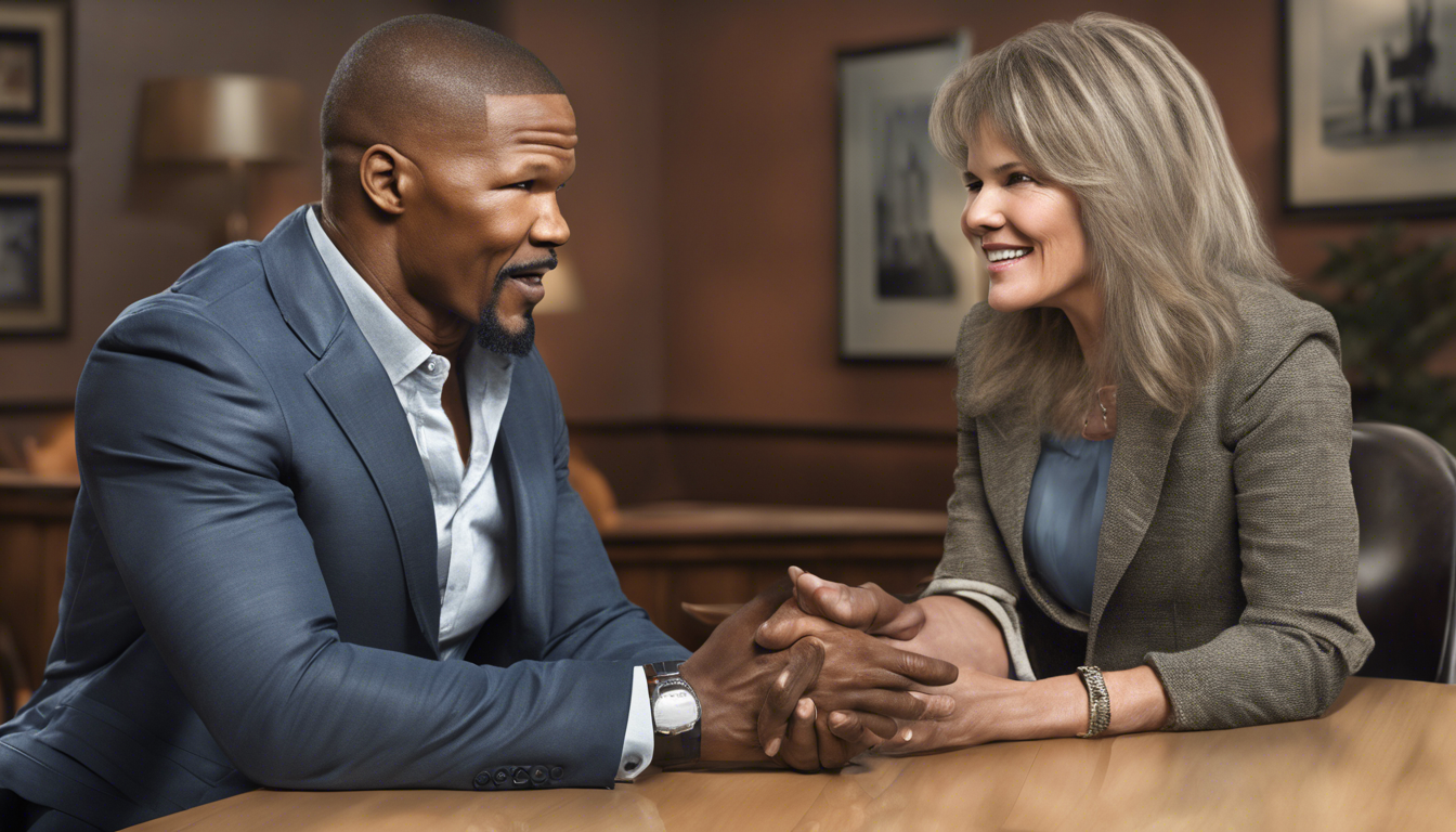 découvrez la rencontre inspirante entre jamie foxx et jacqueline novogratz, où talents et passions se rejoignent pour discuter d'impact social et d'engagement communautaire. une collaboration qui promet d'éclairer et d'inspirer.